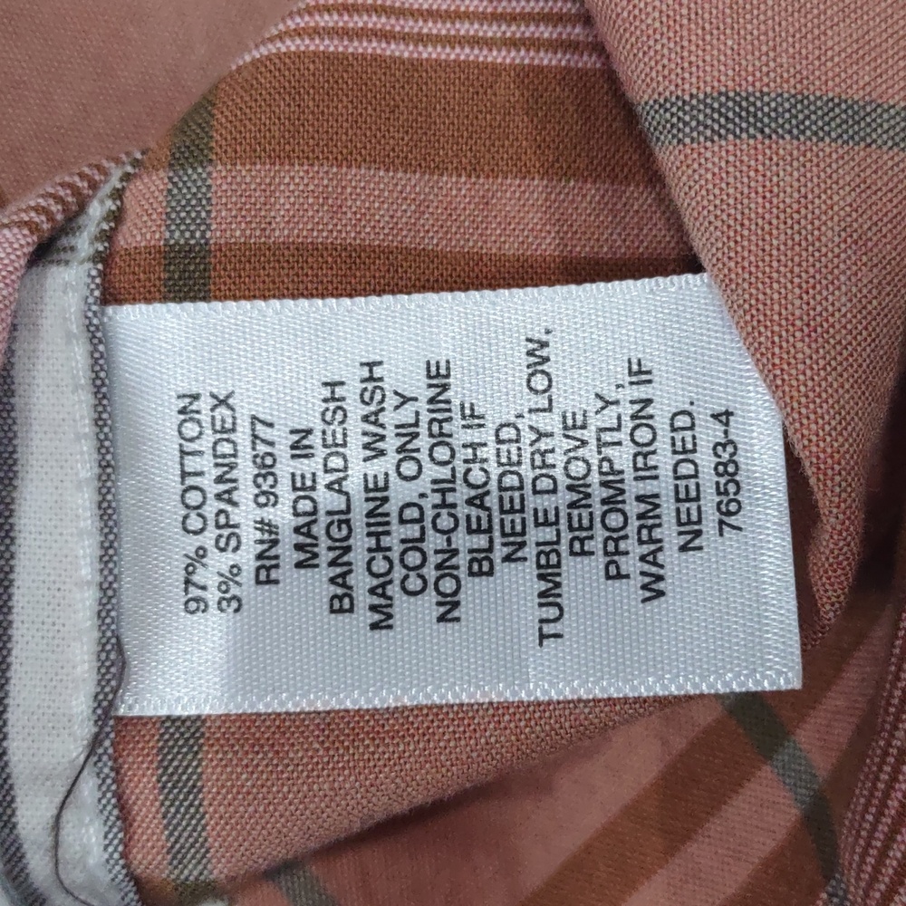 MUTUAL WEAVE Plaid Shirt - Brown and Pink - Picture 13 of 15